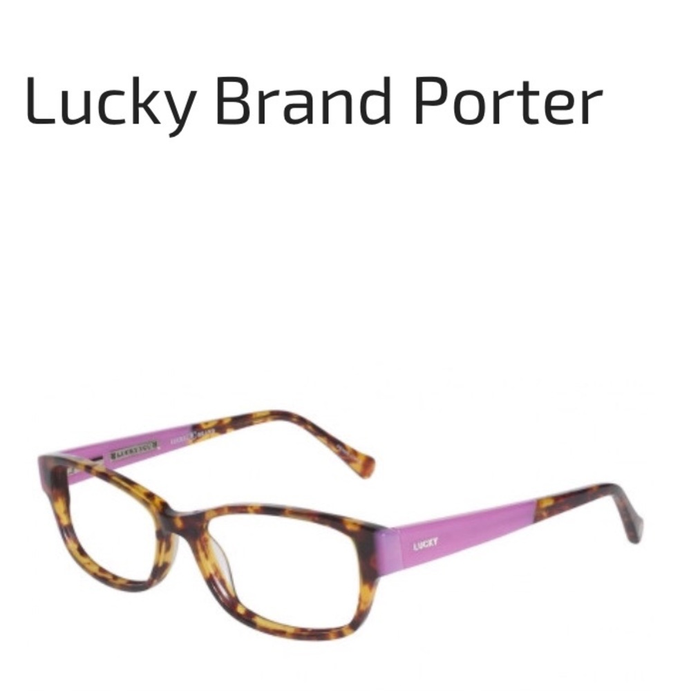Lucky Brand Porter Havana Tort Sunglasses